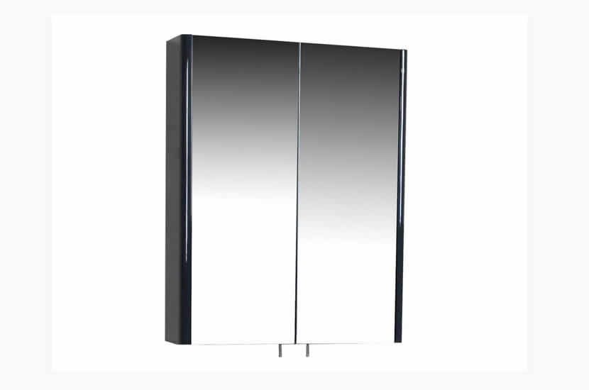 Riva 600 Mirror Cabinet Anthracite